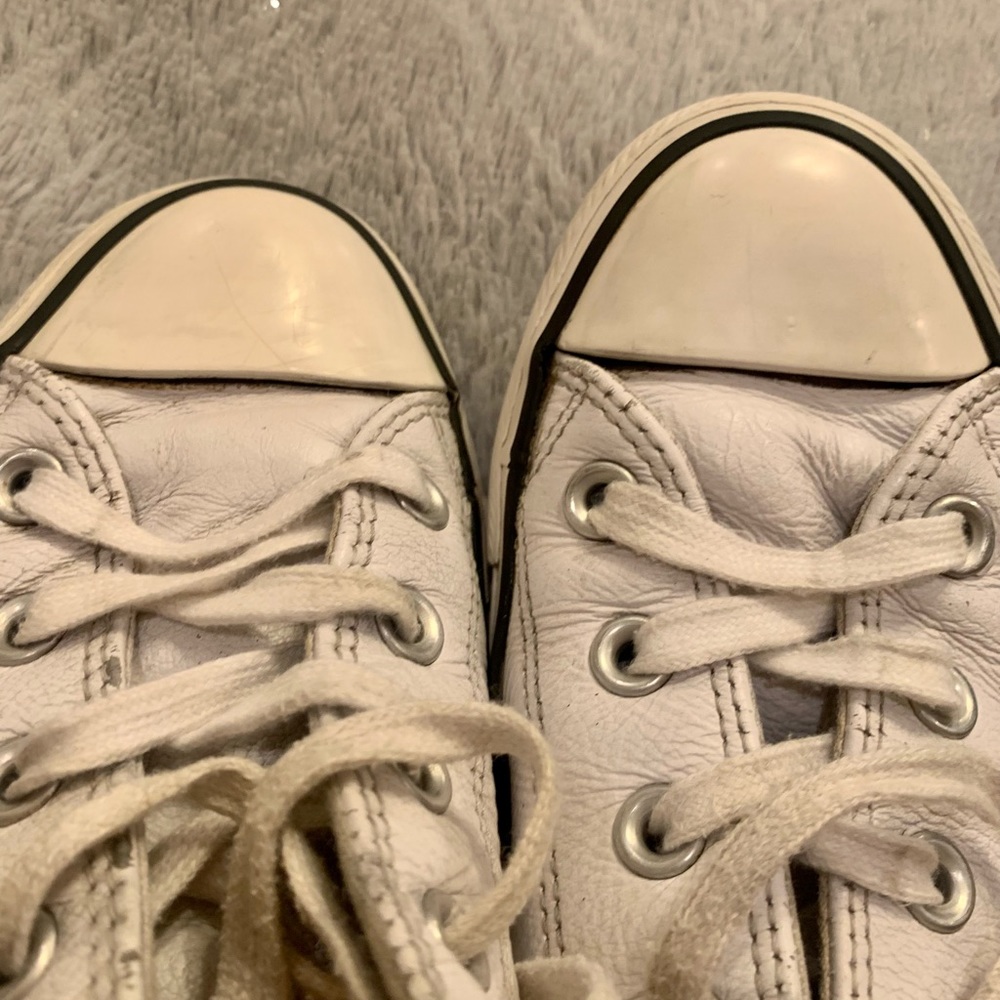 All Star Chuck Taylor Leather Converse Unisex Women’s 6 - Picture 11 of 11